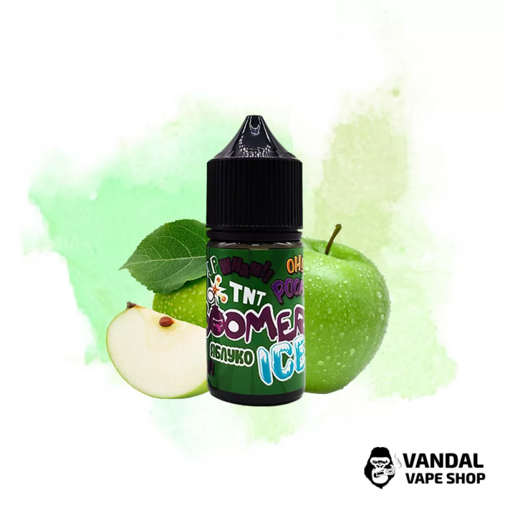 Набор для самозамеса Boomer ICE 30 мл 25 мг - со вкусом яблока с холодком Набор для самозамеса Boomer ICE 30 мл 25 мг - со вкусом яблока с холодком