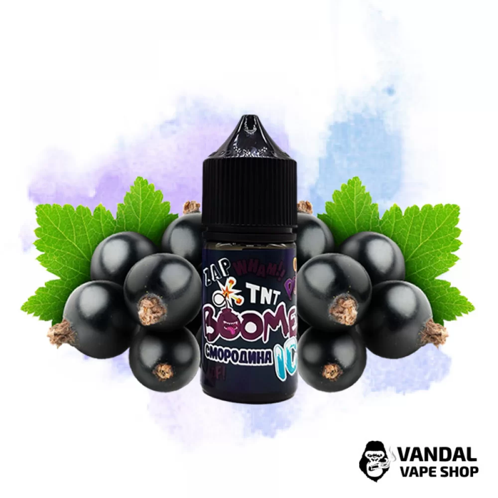 Набор для самозамеса Boomer ICE 30 мл 65 мг - со вкусом смородины с холодком Набор для самозамеса Boomer ICE 30 мл 65 мг - со вкусом смородины с холодком