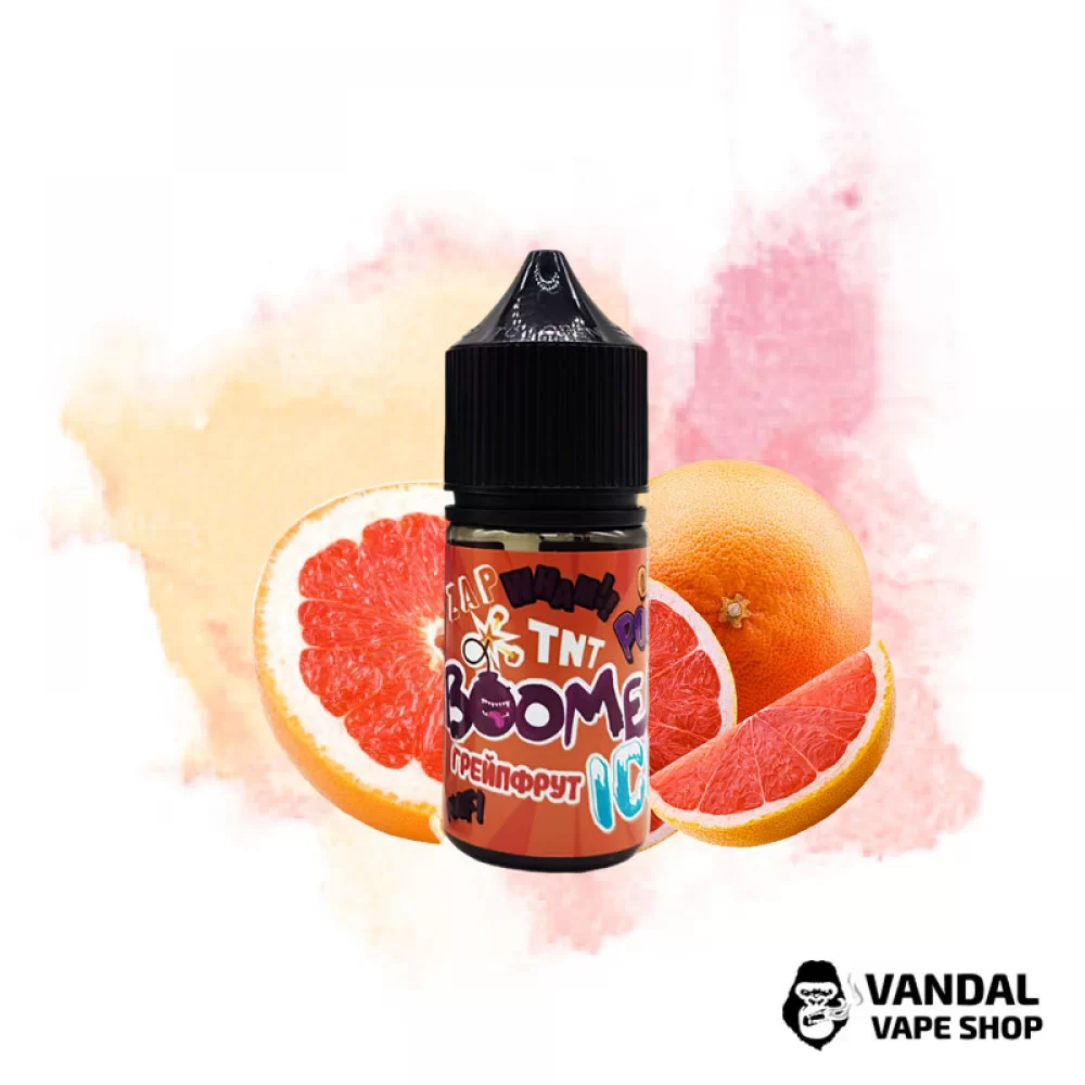 Набор для самозамеса Boomer ICE 30 мл 25 мг - со вкусом грейпфрута с холодком Набор для самозамеса Boomer ICE 30 мл 25 мг - со вкусом грейпфрута с холодком