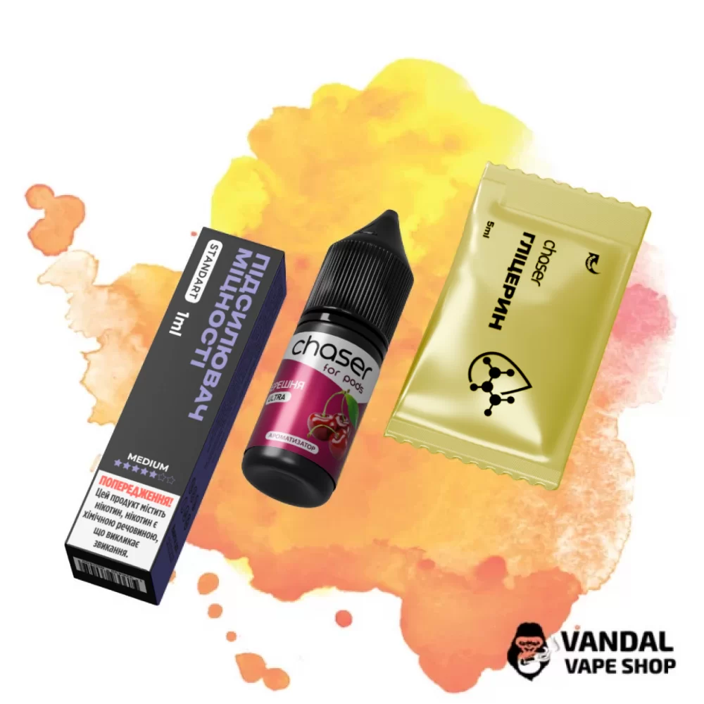 Набір для самозамісу Chaser ForPods 10 мл 65 мг зі смаком черешні