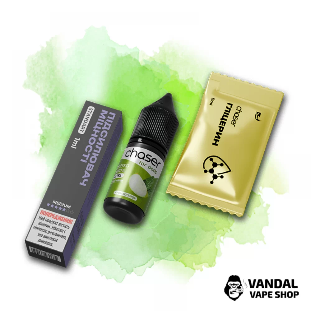 Набір для самозамісу Chaser ForPods 10 мл 50 мг зі смаком яблука та мяти