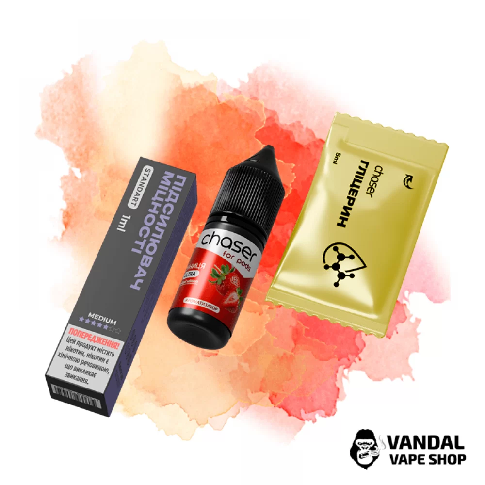 Набір для самозамісу Chaser ForPods 10 мл 50 мг зі смаком суниці