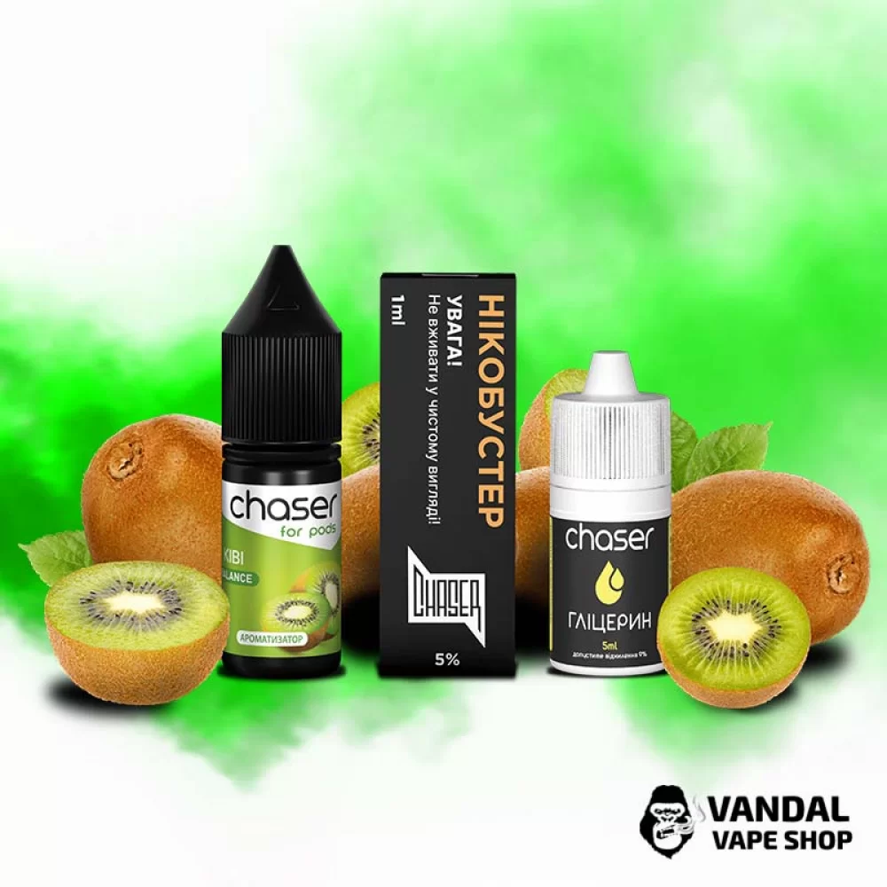 Набор для самозамеса Chaser ForPods 10 мл 50 мг со вкусом киви