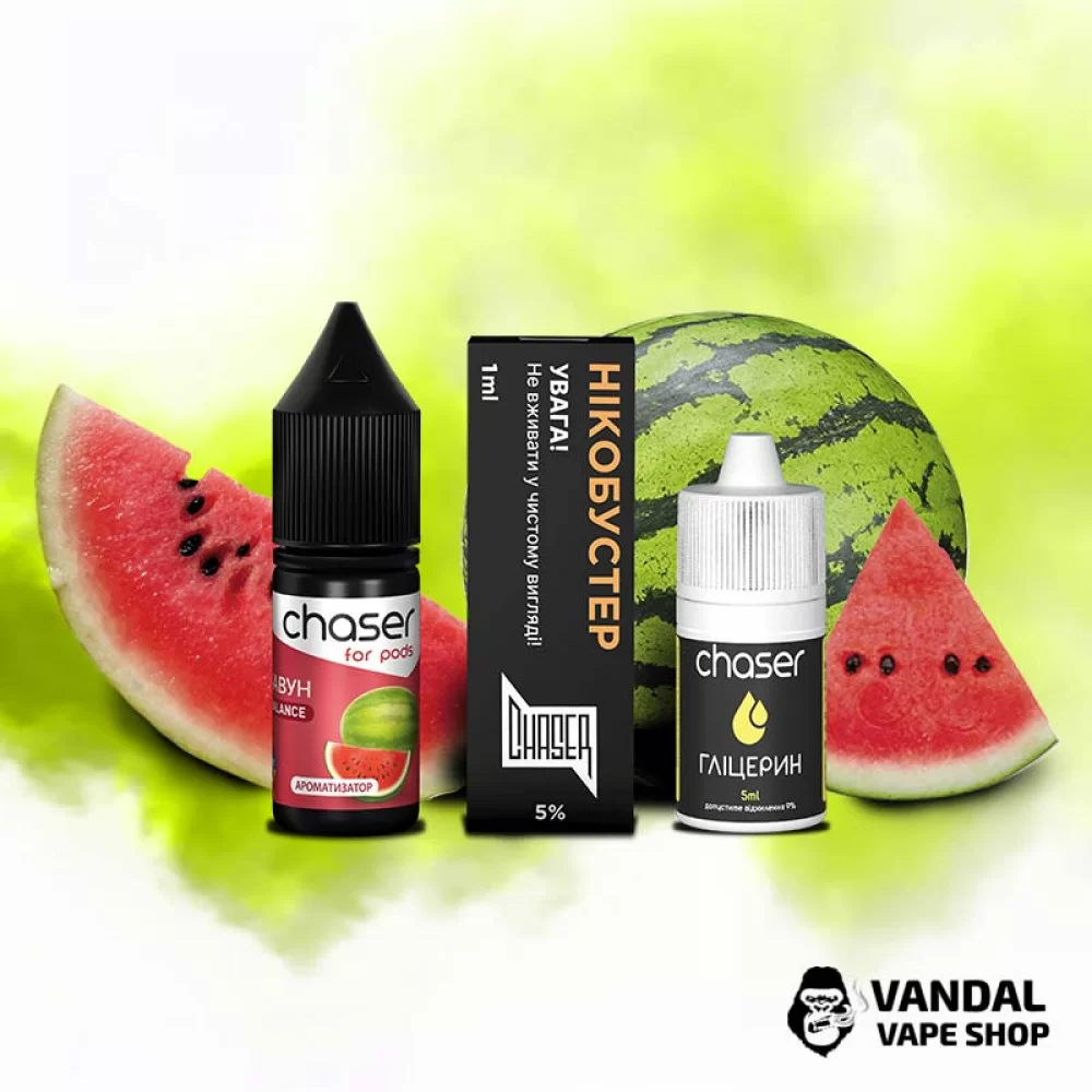 Набор для самозамеса Chaser ForPods 10 мл 50 мг со вкусом арбуза