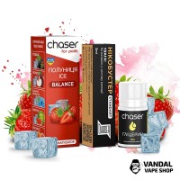 Набори для самозамісу Chaser ForPods Ice 30 мл 65 мг - Полуниця