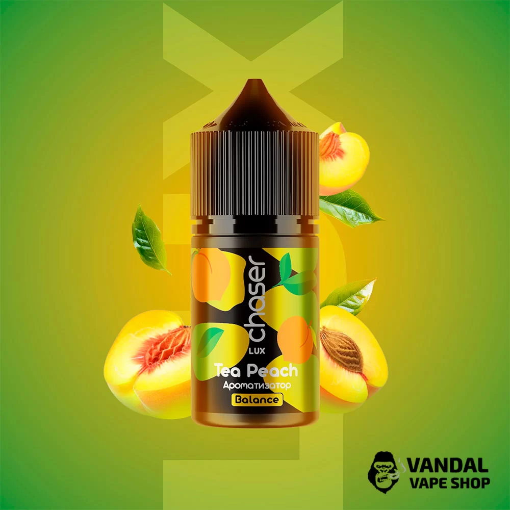 Набор для самозамеса Chaser Lux 30 мл 65 мг со вкусом персикового чая