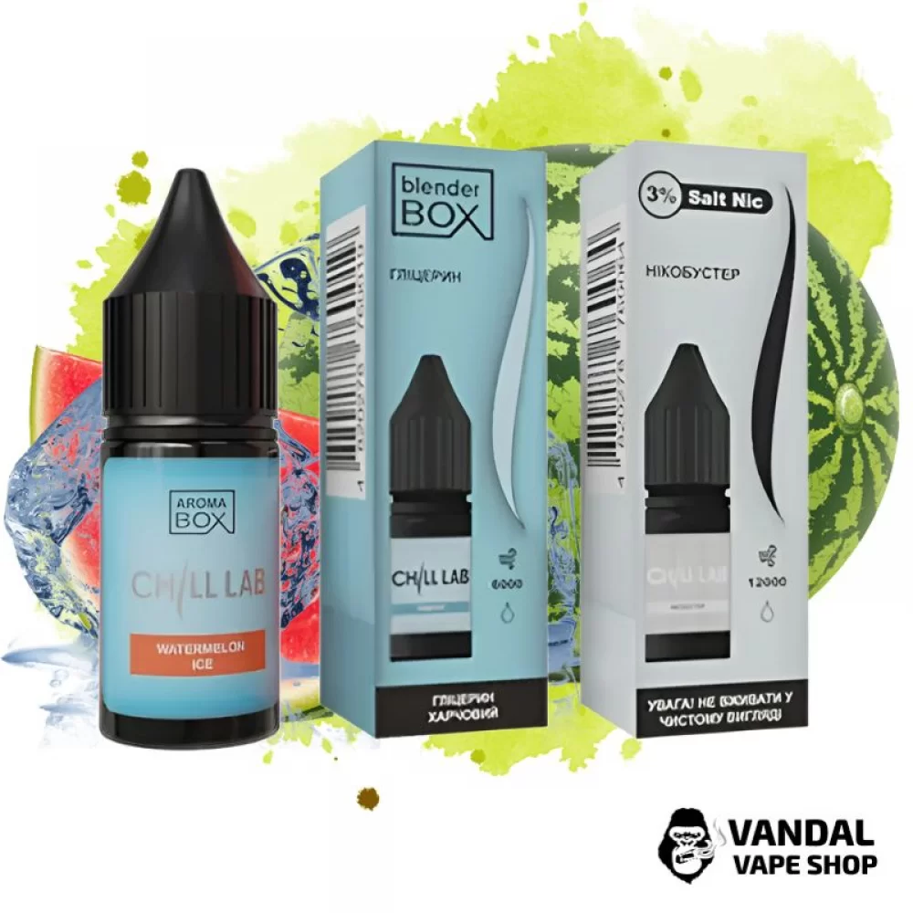 Набор для самозамеса Chill Lab 15 мл 30 мг со вкусом арбуза с холодком