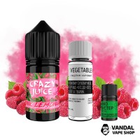 Набори для самозамісу Crazy Juice - Raspberry 30 мл 65 мг