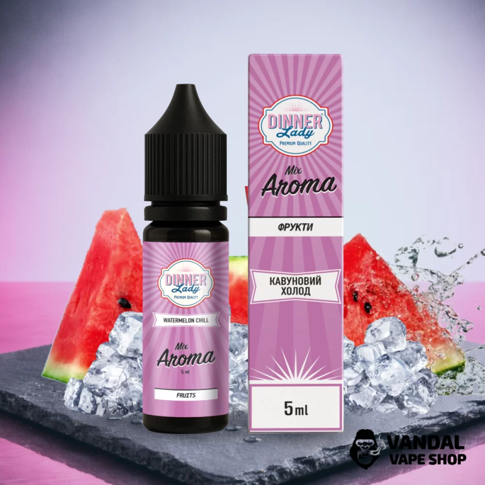 Набор для самозамеса Dinner Lady 15 мл 50 мг со вкусом арбуза со льдом