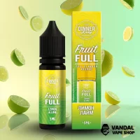 Набор Dinner Lady Fruit Full 15 мл 50 мг - Lemon Lime