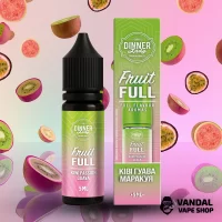 Набор Dinner Lady Fruit Full 15 мл 50 мг - Kiwi Passion Guava