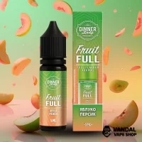 Набор Dinner Lady Fruit Full 15 мл 50 мг - Apple Peach