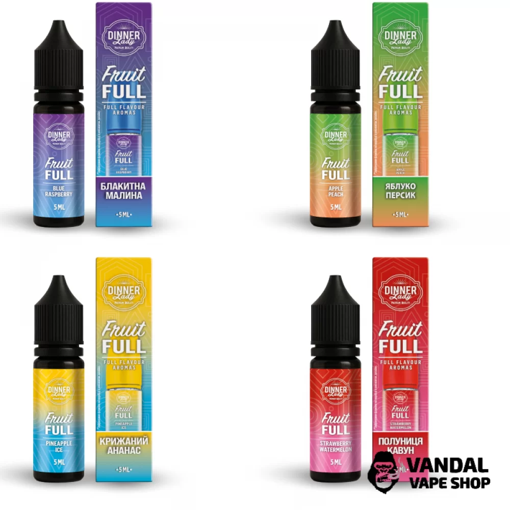 Набір для самозамісу Dinner Lady Fruit Full 15 мл