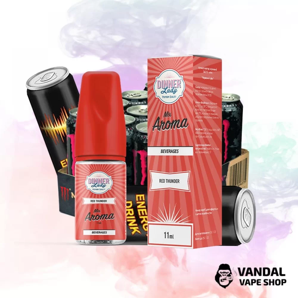 Набор для самозамеса Dinner Lady 30 мл 50 мг - со вкусом энергетика