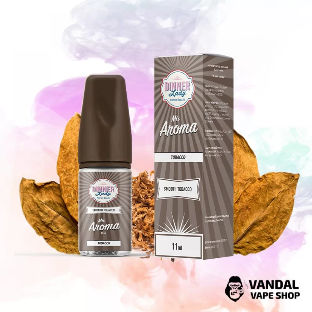 Набор для самозамеса Dinner Lady 30 мл 50 мг - со вкусом мягкого табака