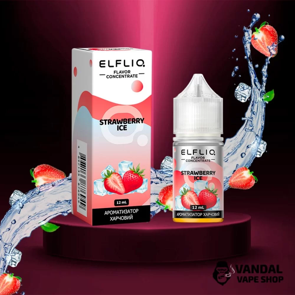 Набор для самозамеса Elf Liq 30 мл 50 мг со вкусом клубники с холодком