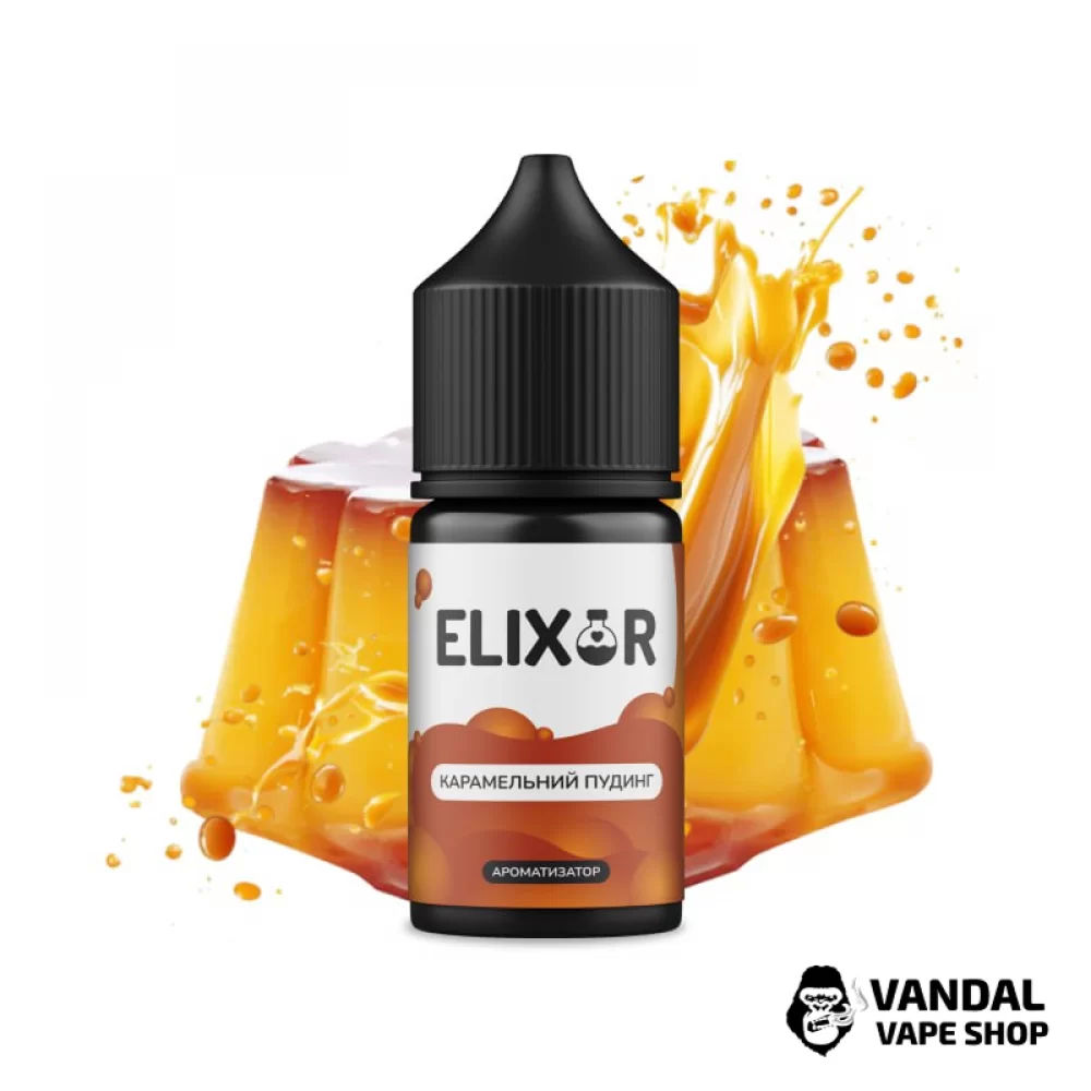 Набір для самозамісу Elixir зі смаком карамельного пудингу
