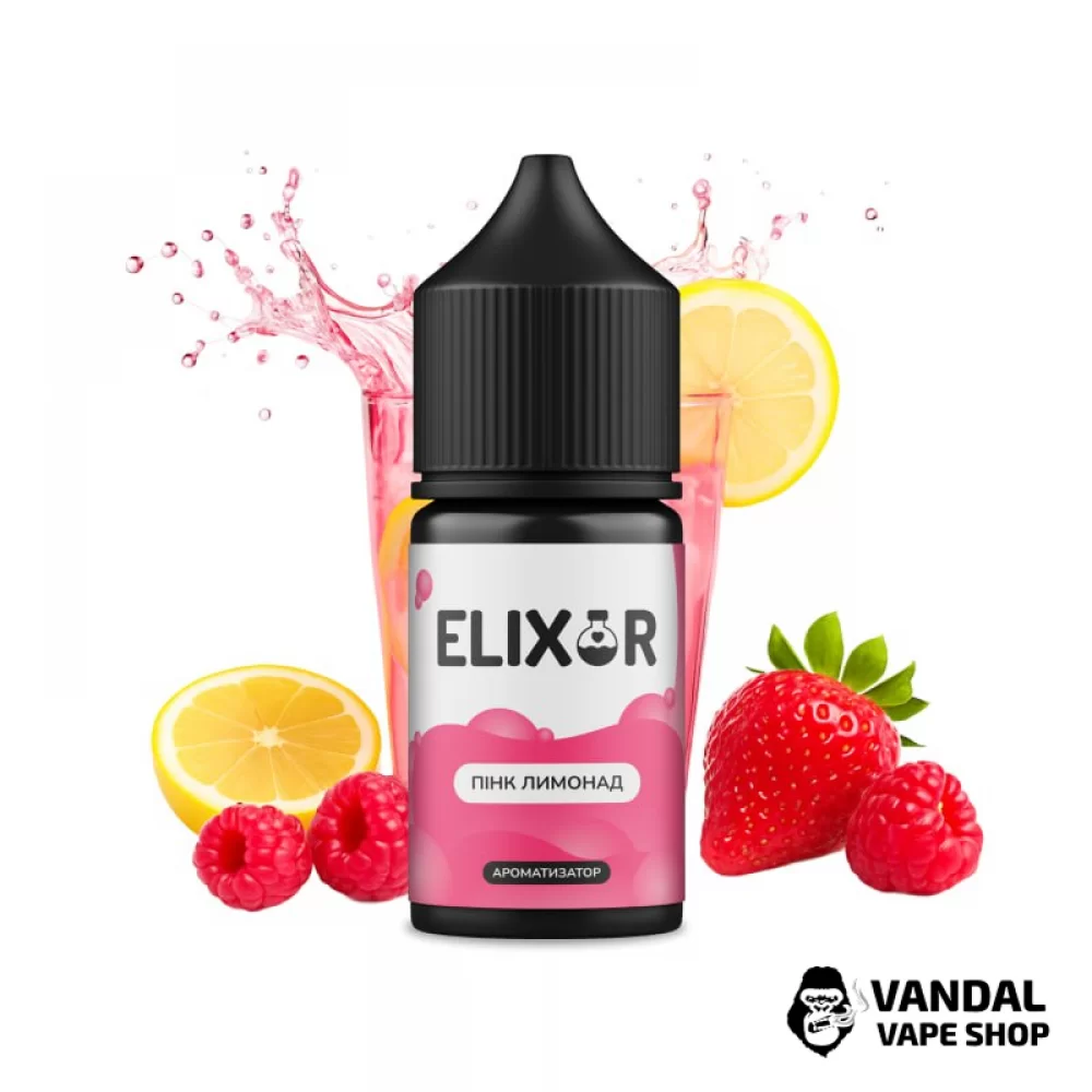 Набір для самозамісу Elixir зі смаком лимонаду з лимоном, полуницею та малиною