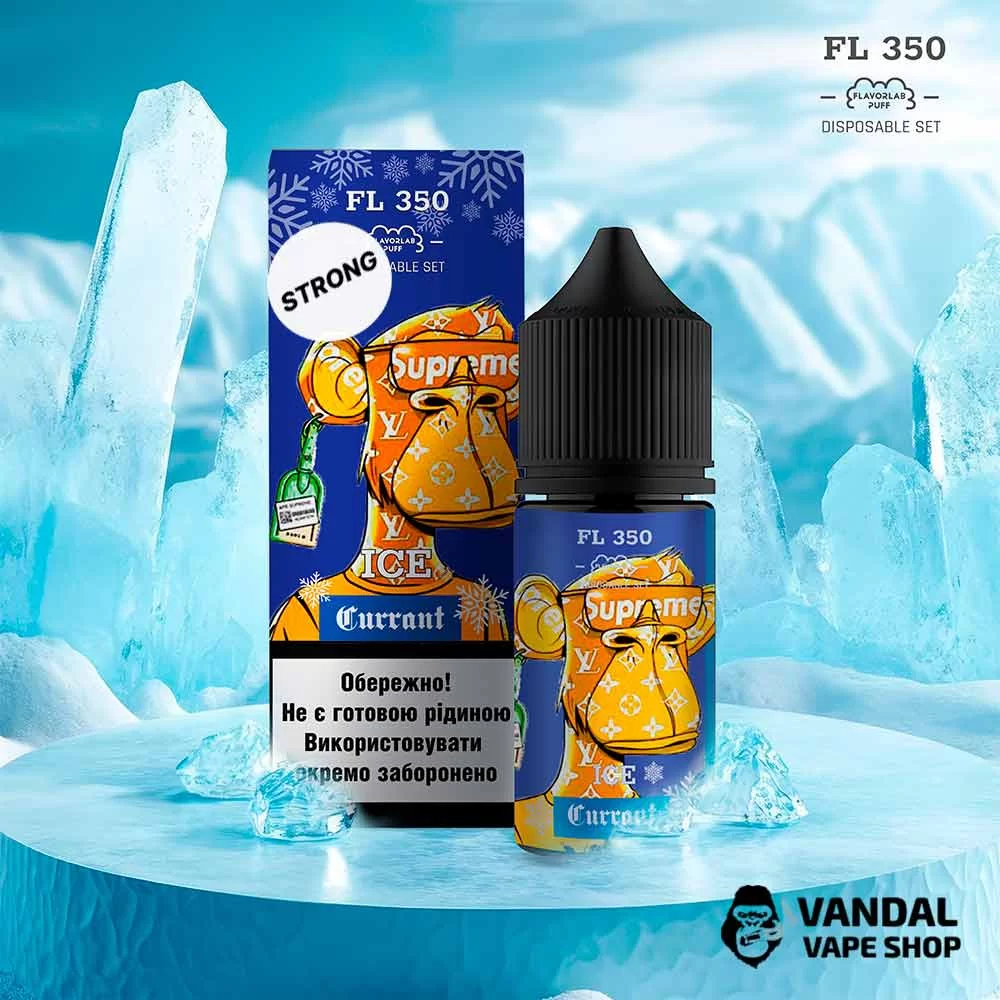 Набір для самозамісу FL350 Strong 30 мл 50 мг зі смаком смородини з холодком