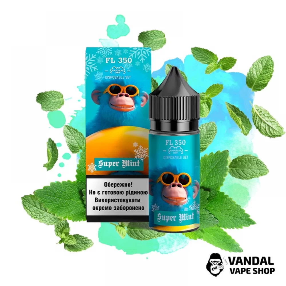 Набор для самозамеса FL350 Salt 30 мл 50 мг со вкусом ментола