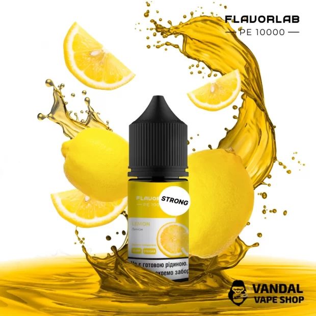Набір для самозамісу Flavorlab PE 10000 Strong 30 мл 50 мг зі смаком лимону
