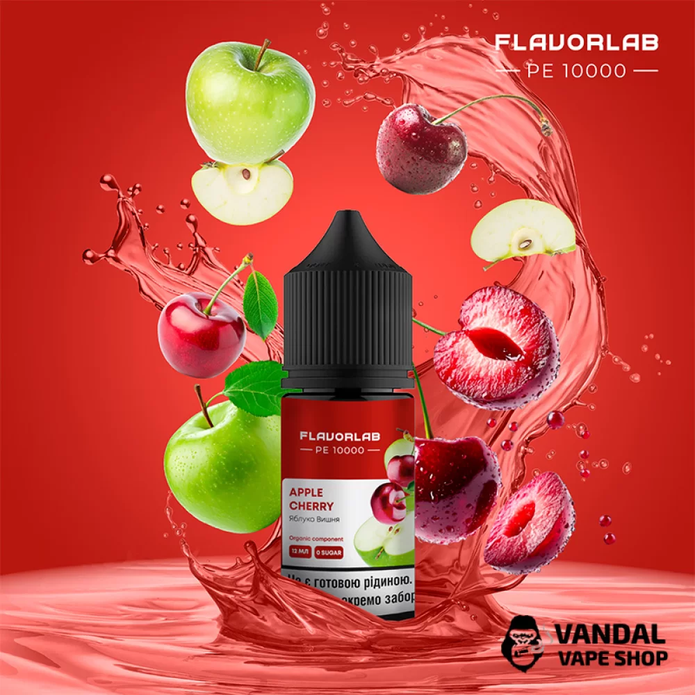 Набор для самозамеса Moleculon 30 мл 50 мг со вкусом яблока и вишни Набор для самозамеса Moleculon 30 мл 50 мг со вкусом яблока и вишни