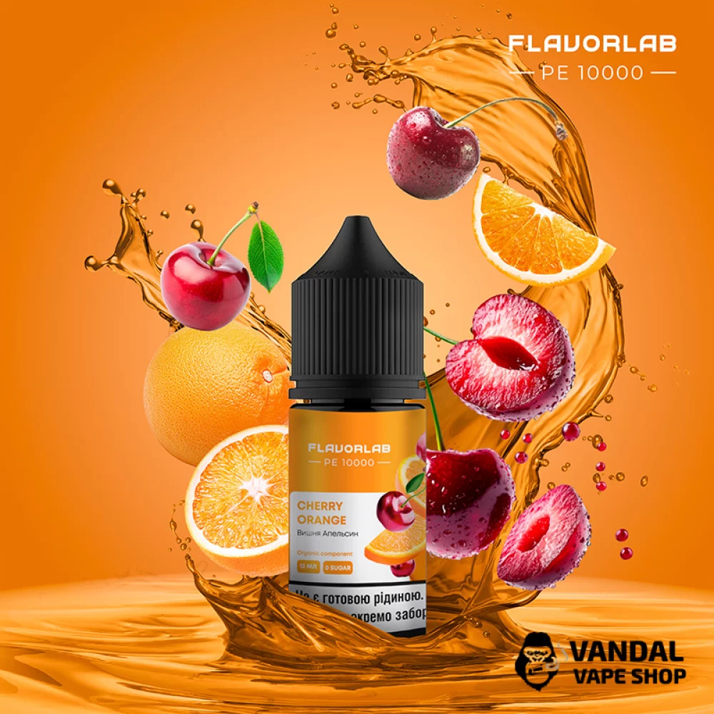 Набор для самозамеса Moleculon 30 мл 50 мг со вкусом вишни и апельсина Набор для самозамеса Moleculon 30 мл 50 мг со вкусом вишни и апельсина