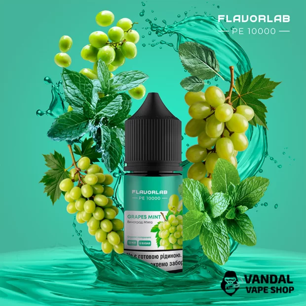 Набор для самозамеса Moleculon 30 мл 50 мг со вкусом винограда и мяты Набор для самозамеса Moleculon 30 мл 50 мг со вкусом винограда и мяты