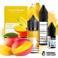 Набори для самозамісу Flavorlab PE 10000 30 мл - Banana Mango