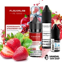 Набори для самозамісу Flavorlab PE 10000 30 мл - Pomegranate Strawberry Ice