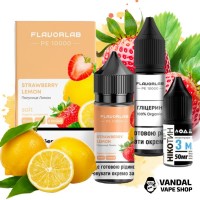 Набори для самозамісу Flavorlab PE 10000 30 мл - Strawberry Lemon
