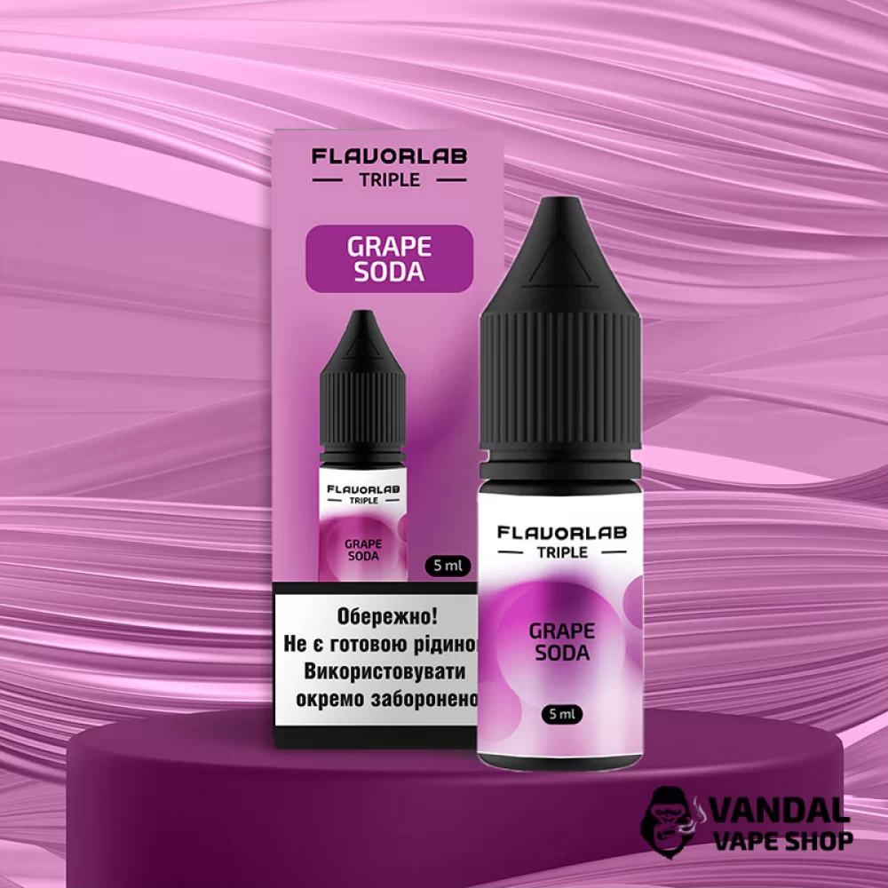 Набор для самозамеса Flavorlab Triple Strong 10 мл со вкусом соды с виноградом