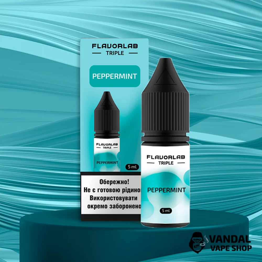 Набор для самозамеса Flavorlab Triple Strong 10 мл со вкусом мяти Набор для самозамеса Flavorlab Triple Strong 10 мл со вкусом мяти
