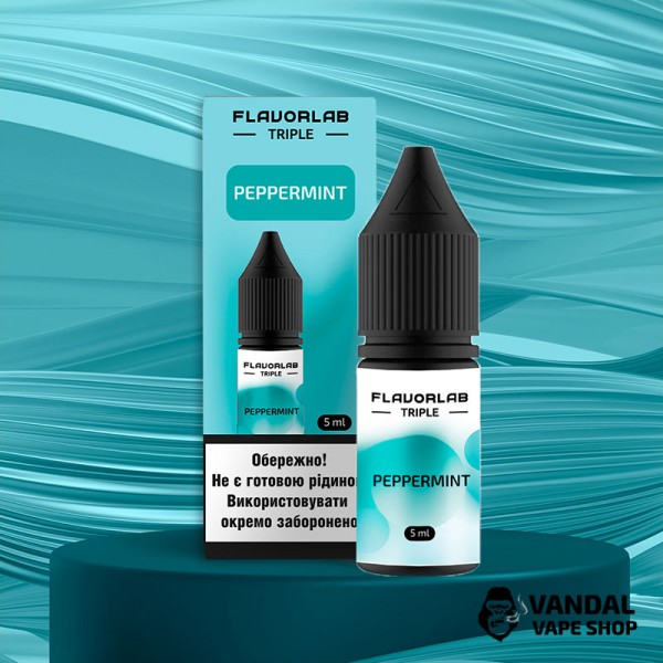 Набор для самозамеса Flavorlab Triple Strong 10 мл со вкусом мяти
