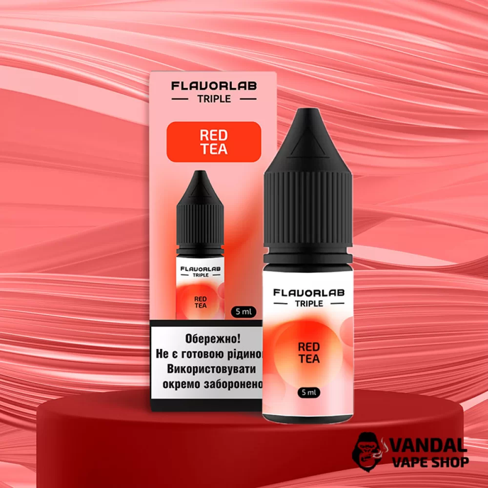 Набор для самозамеса Flavorlab Triple Strong 10 мл со вкусом чая с каркаде Набор для самозамеса Flavorlab Triple Strong 10 мл со вкусом чая с каркаде