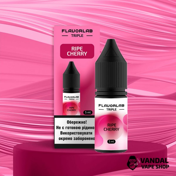 Набір для самозамісу Flavorlab Triple Strong 10 мл зі смаком стиглої вишні
