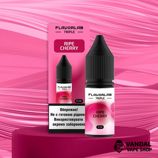 Набір для самозамісу Flavorlab Triple Strong 10 мл зі смаком стиглої вишні