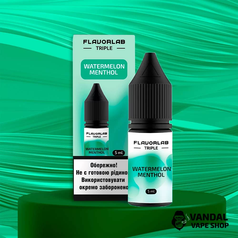 Набір для самозамісу Flavorlab Triple Strong 10 мл зі смаком кавуна та ментолу