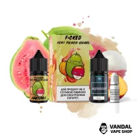 Наборы для самозамеса Fucked Lab Salt 30 мл 25 мг - Lichi Peach Guava