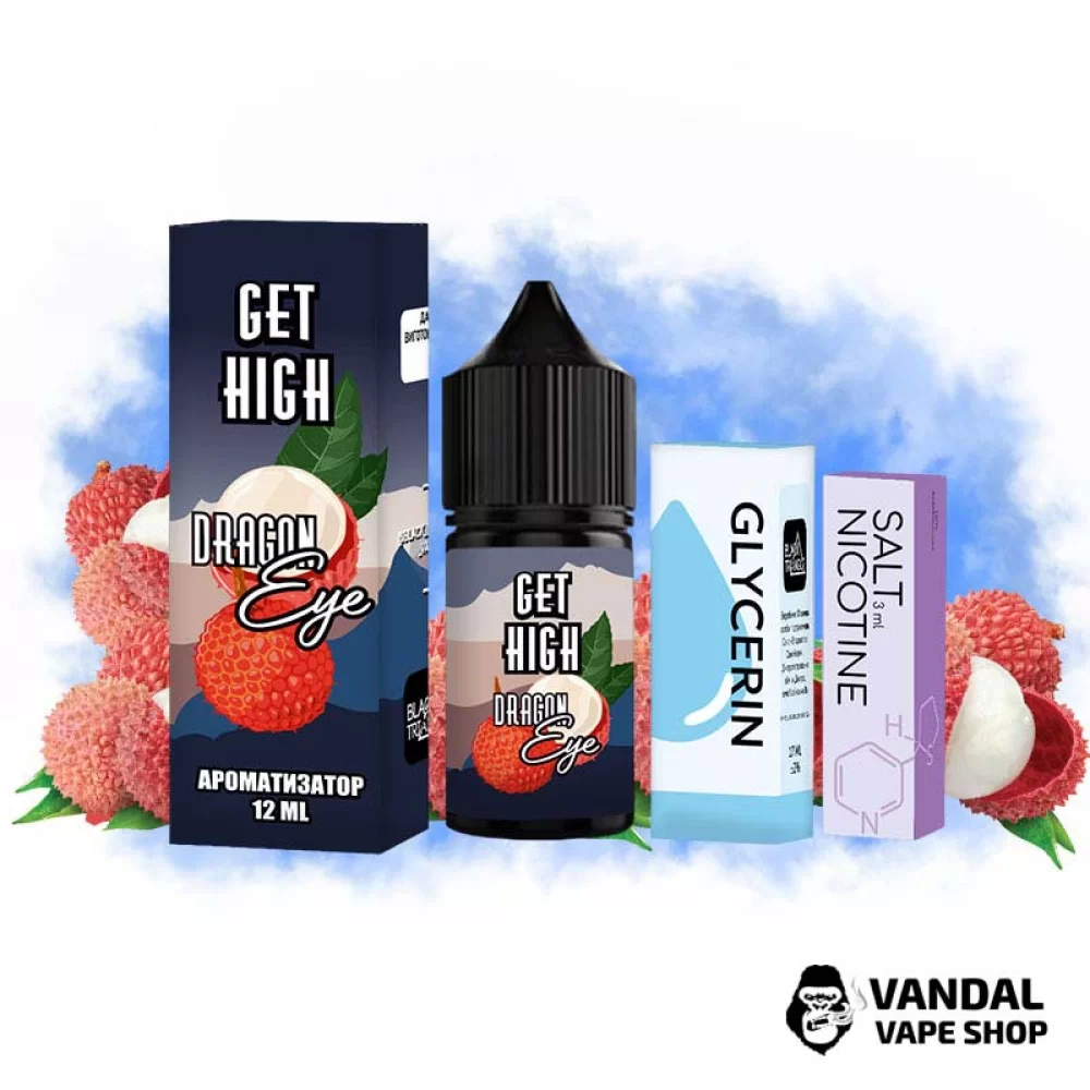 Набор для самозамеса Get High 30 мл 50 мг - со вкусом сладкого личи