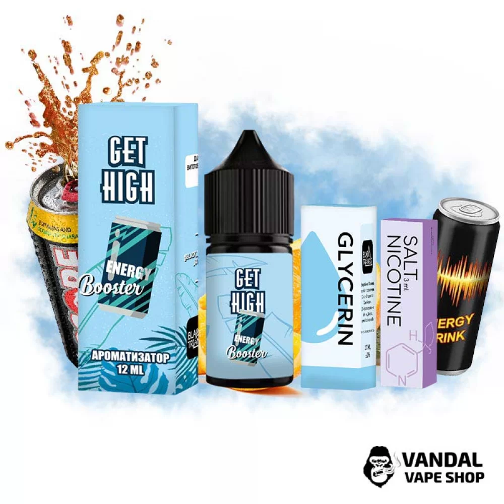 Набір для самозамісу Get High 30 мл 50 мг - зі смаком енергетика.