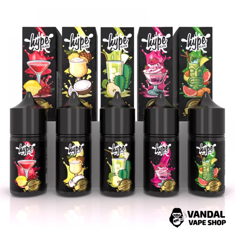 Набор для самозамеса Hype Black 30 мл