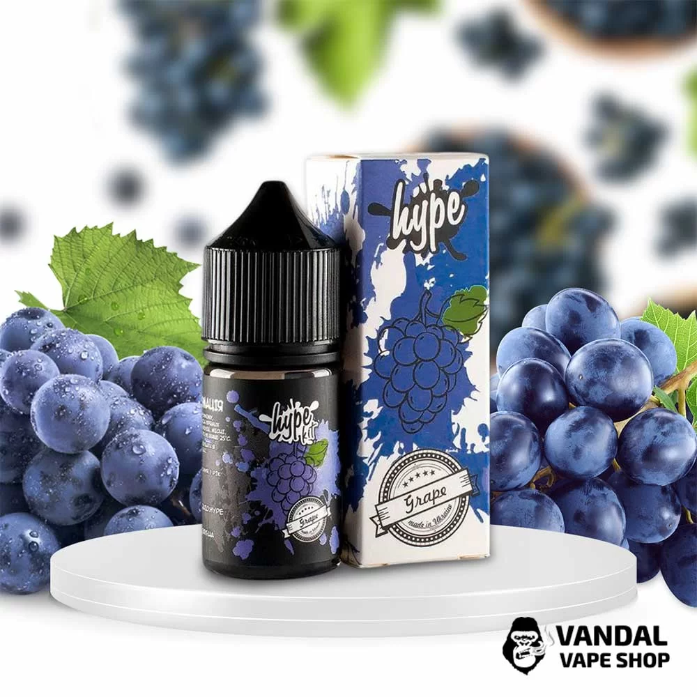 Набір для самозамісу  Hype 30 мл 50 мг зі смаком освіжаючого винограду