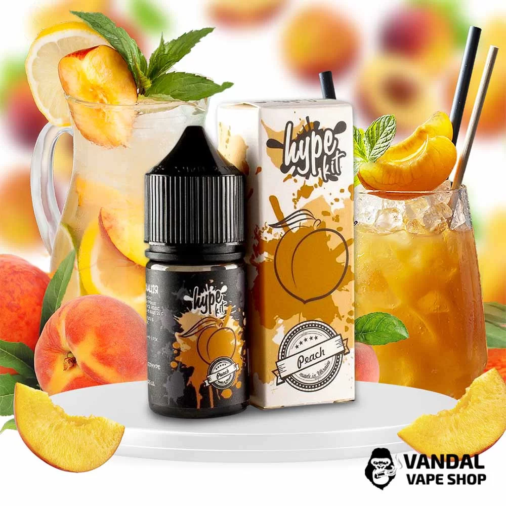 Набір для самозамісу  Hype 30 мл 25 мг зі смаком персика