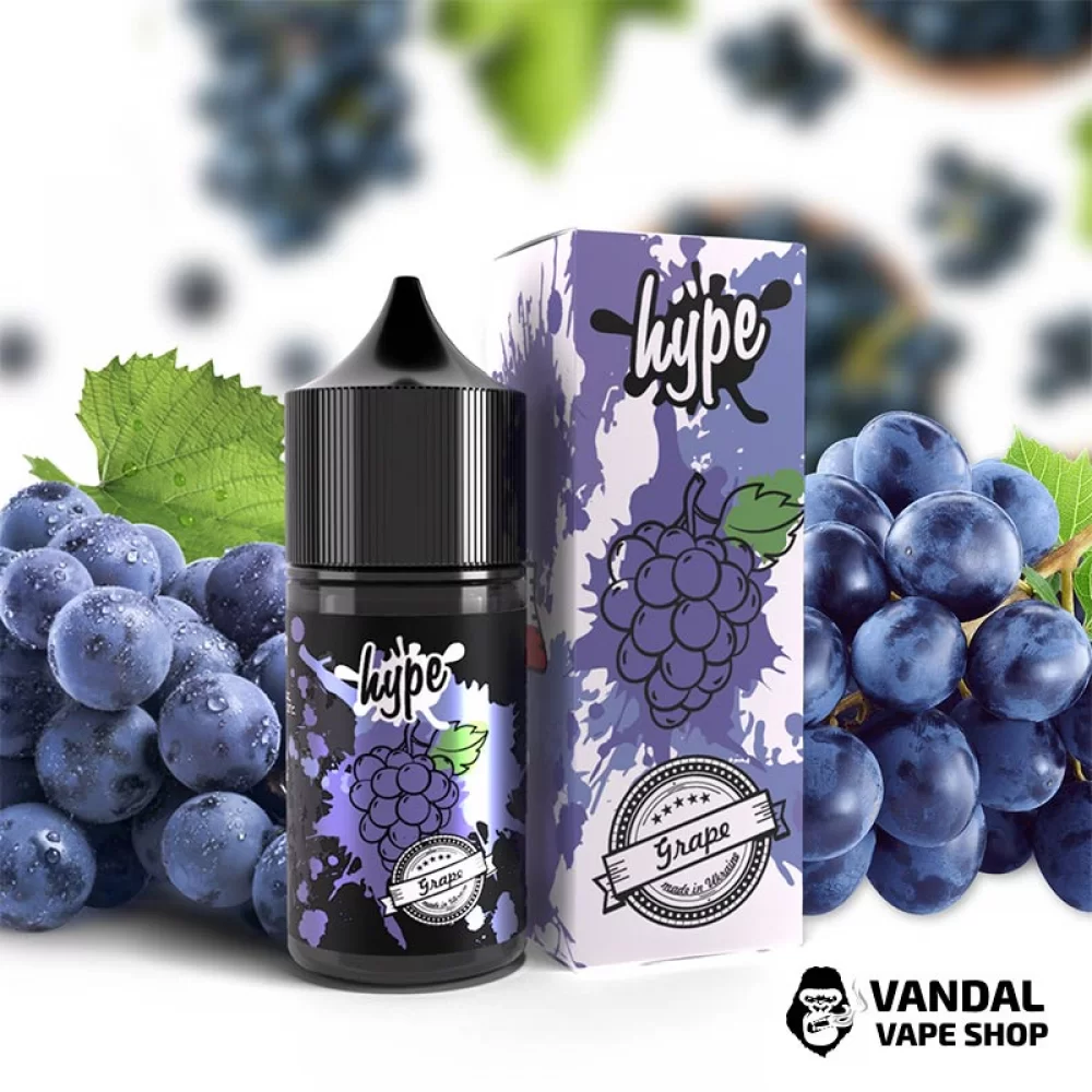 Набор для самозамеса Hype 30 мл 25 мг со вкусом освежающего винограда