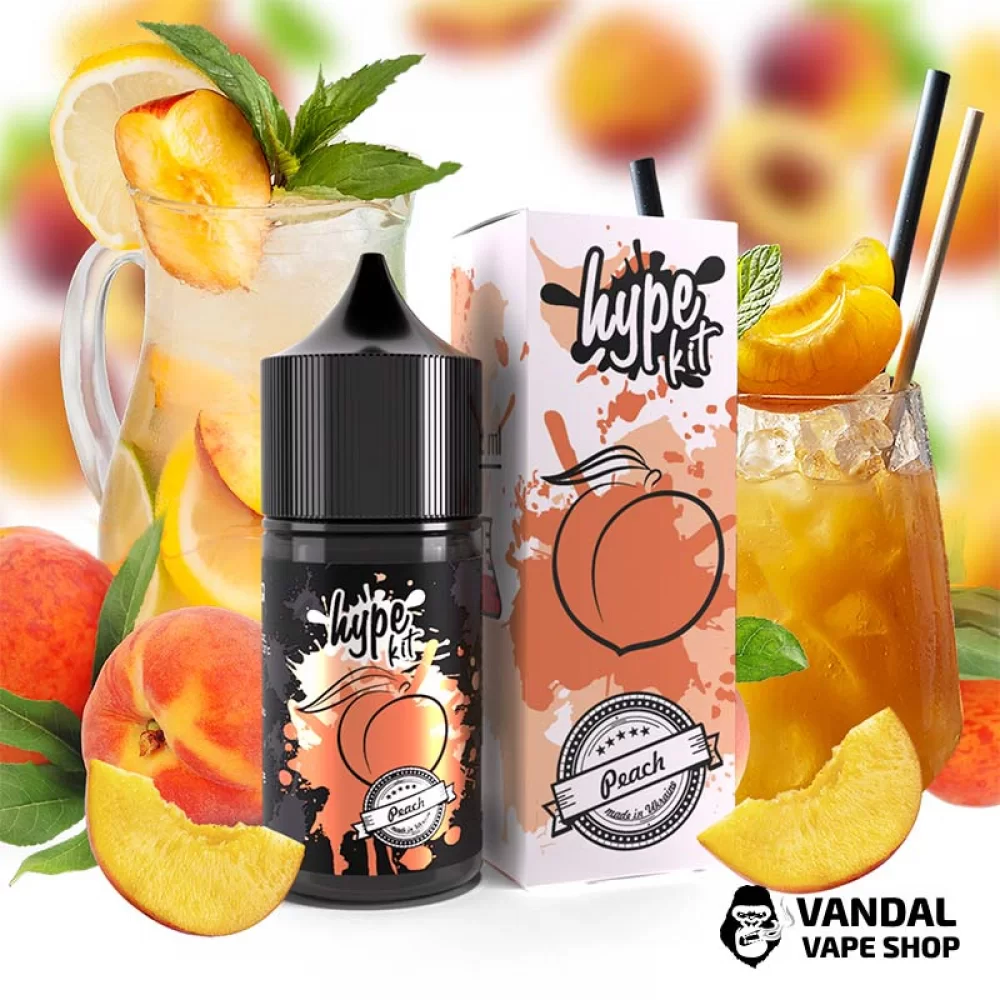 Набір для самозамісу  Hype 30 мл 25 мг зі смаком персика