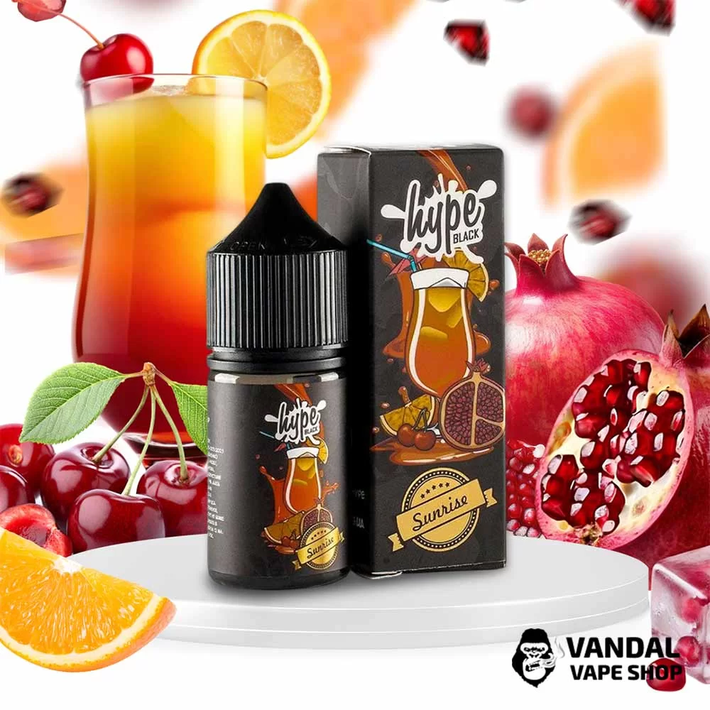 Набор для самозамеса Hype Black 30 мл 60 мг со вкусом граната и цитрусов