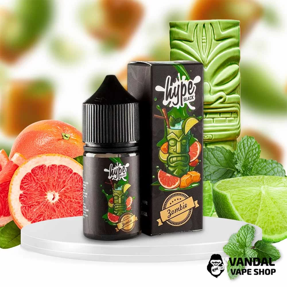 Набор для самозамеса Hype Black 30 мл 50 мг со вкусом микса цитрусов