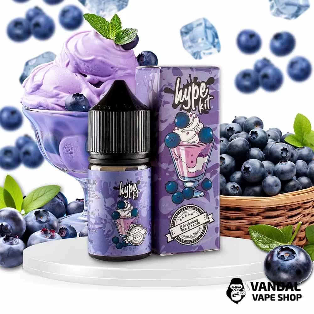 Набор для самозамеса Hype New 30 мл 50 мг со вкусом мороженого с черникой