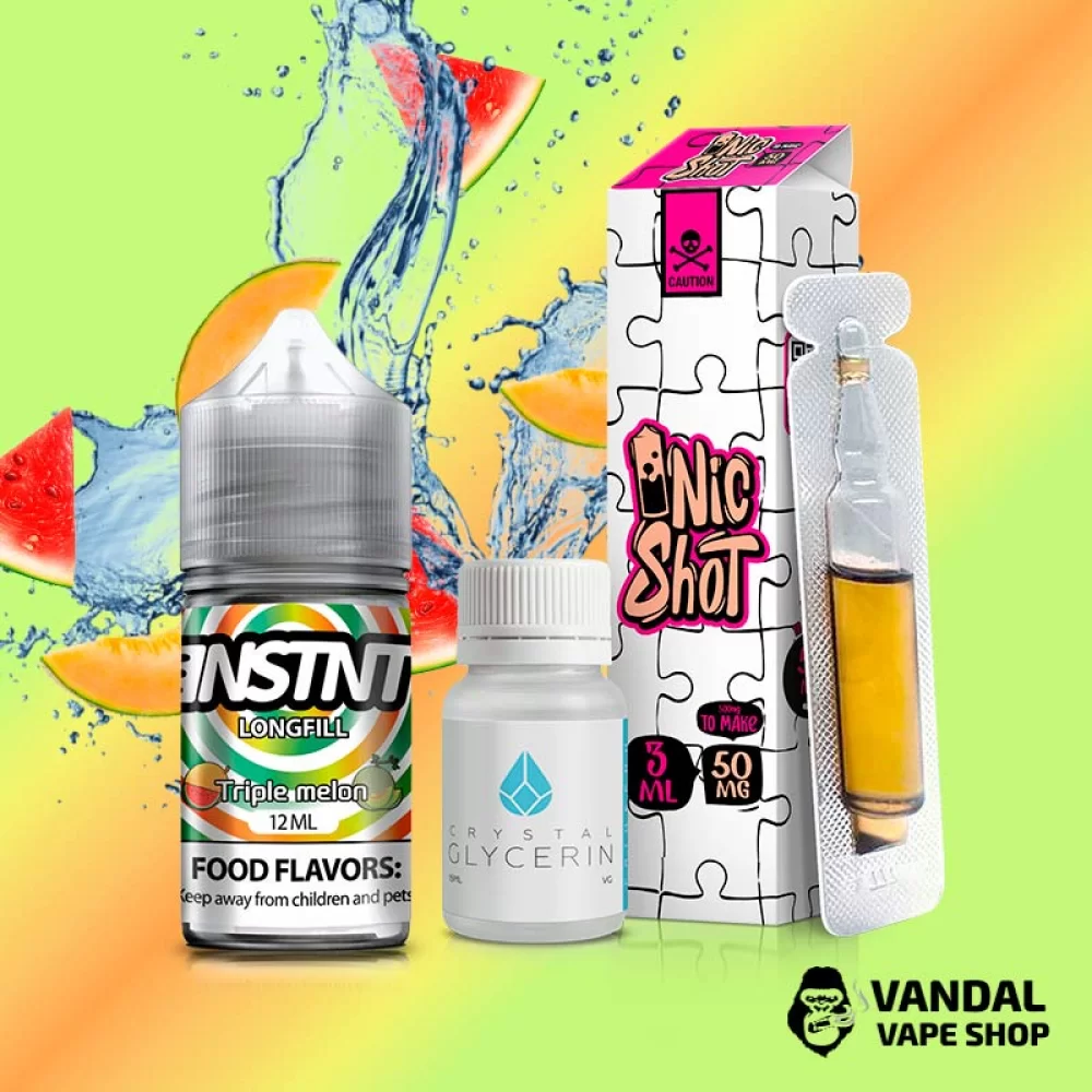 Набір для самозамісу INSTNT 30 мл 50 мг зі смаком дині